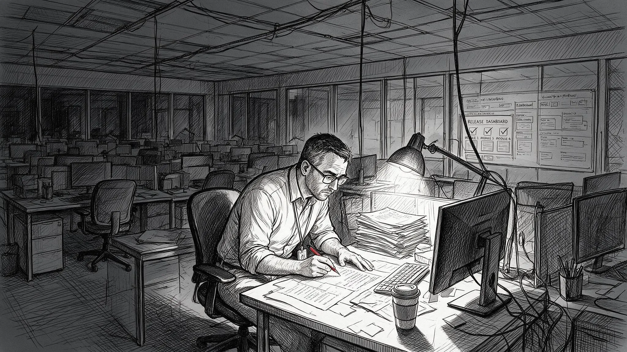Mark paying down cognitive debt by hand